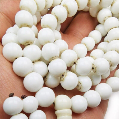 Conch Shell Mala,  Prayer Beads,Tibetan Rosary