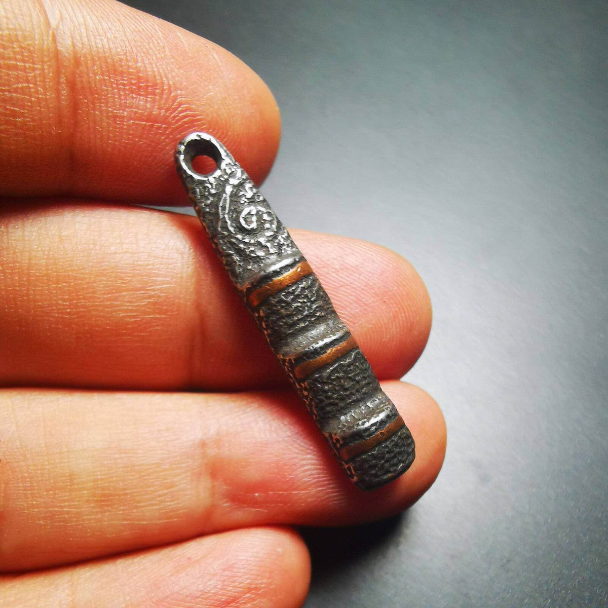 Thokcha Amulet Pendant,Mini Tibetan Ladder of Heaven - Tibetan Buddhist amulet, view 6