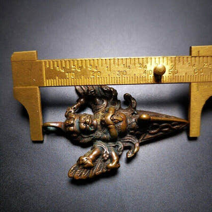 Amulet Pendant,Mahakala Phurba - Tibetan Buddhist amulet, view 9
