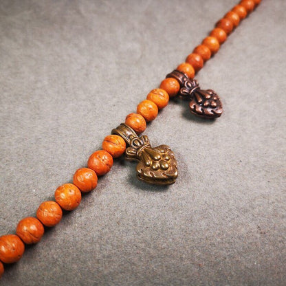 Buddhist Mala Counter Clip,Mani Jewel Bum Counter Clip for Prayer Beads