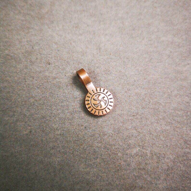 Old Buddhist Mala Counter Clip - Tibetan Buddhist mala beads, view 7