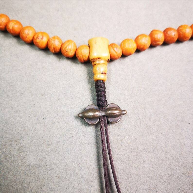 Amulet,Vajra Pendant for Mala,Bag Hanging,Prayer Bead