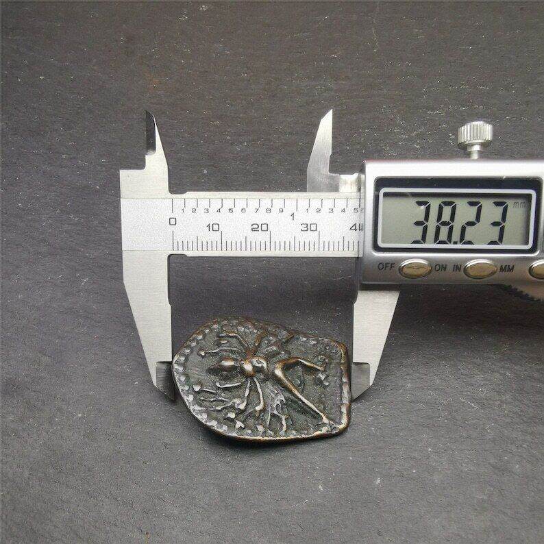 Buddhism Kalacakra-vajra Amulet Badge,60 years old - Tibetan Buddhist amulet, view 9