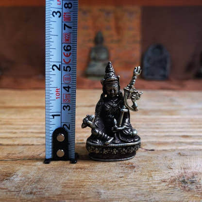 Gandhanra Antique Tibetan Buddha Statue,Padmasambhava,Guru Rinpoche - Tibetan Buddhist statue, view 9