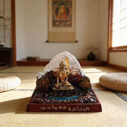 Mount Kailash Miniature Tibetan Home Decor & Spiritual Souvenir