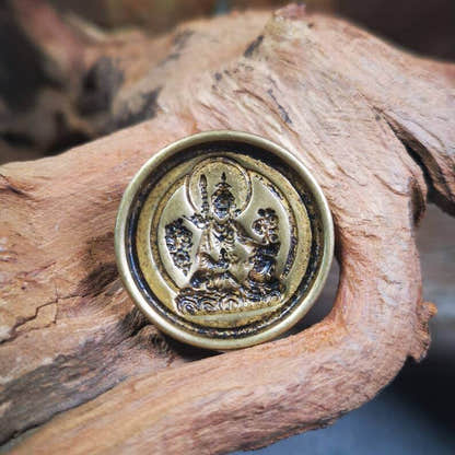 Guru Rinpoche,Padmasambhava Tsa Tsa Mold - Tibetan tsa tsa mold, front view