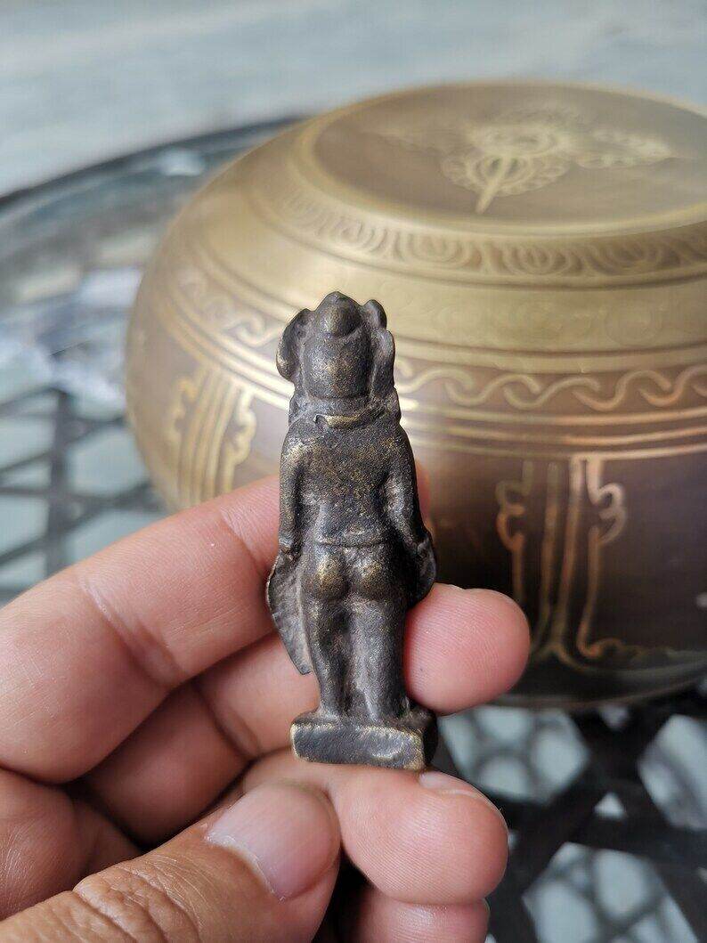 Buddha Statue,from Regong Tibet,70 years old - Tibetan Buddhist statue, view 6