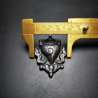 Shankha,Divine Conch Badge,Tibetan Buddhist Amulet Pendant - Tibetan Buddhist amulet, view 8