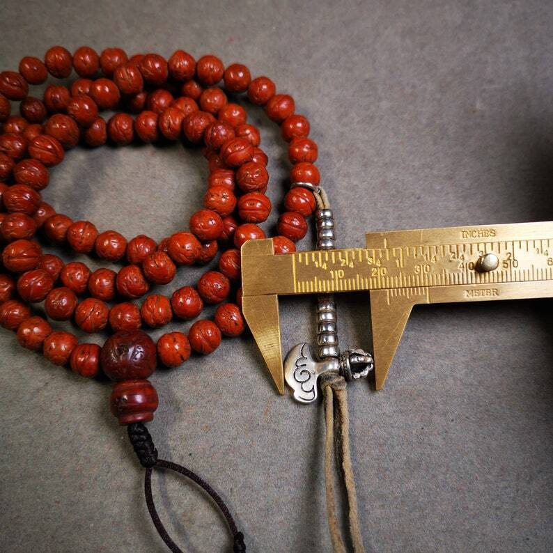 Old Mala,8mm Prayer Beads