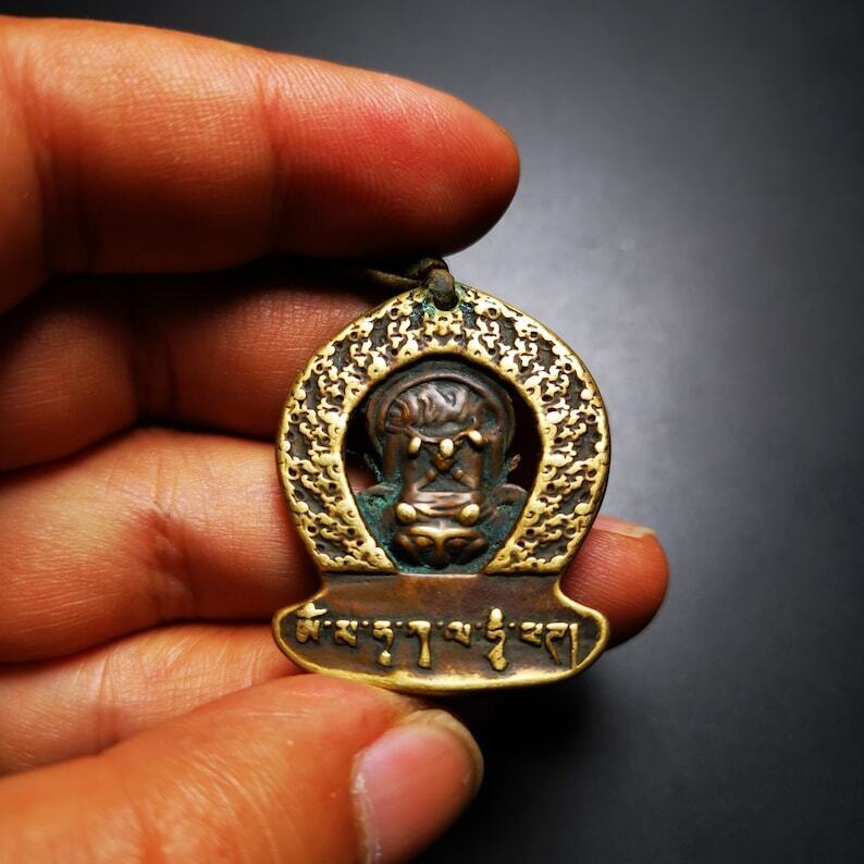 Buddhism Amulet,Panjaranata Mahakala Pendant