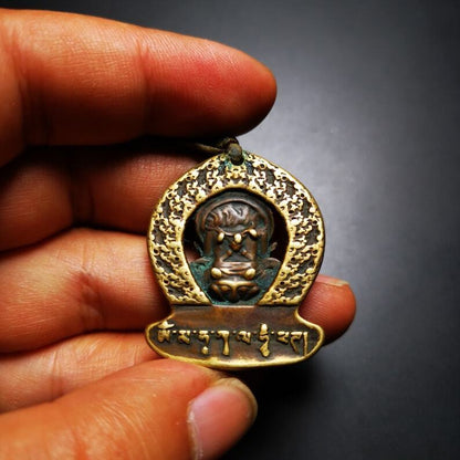 Buddhism Amulet,Panjaranata Mahakala Pendant