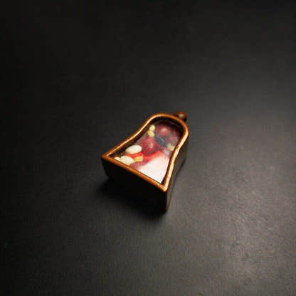 Gau Ghau Shrine, Altar Amulet Pendant - Tibetan Buddhist amulet, view 4