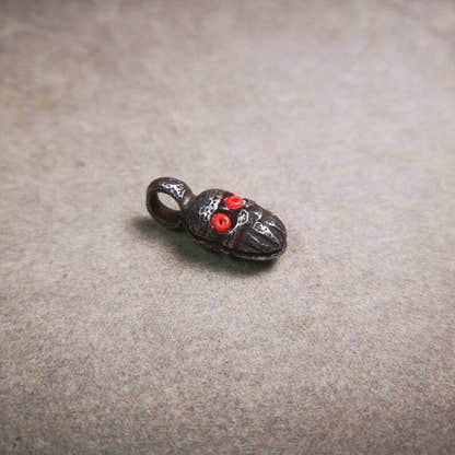 Mala Counter Clip,Skull Bum Counter Clip for Prayer Beads - Tibetan Buddhist mala beads, view 7