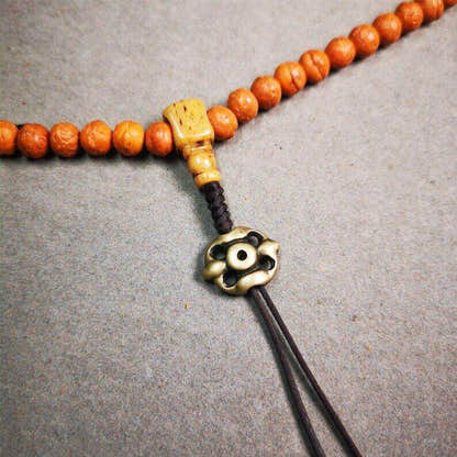 Amulet,Vajra Pendant for Mala,Bag Hanging,Prayer Bead Accessories - Tibetan Buddhist mala beads, view 5