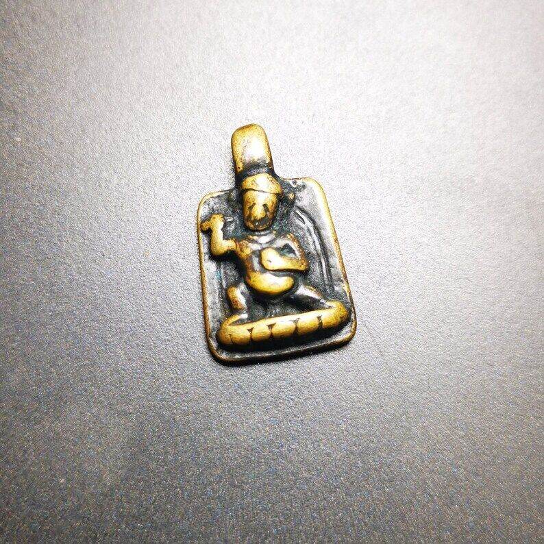 Mala Amulet Pendant,Vajrapani Mantra Dot Prayer Beads Accessories - Tibetan Buddhist mala beads, view 7