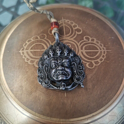 Thokcha Amulet,Mahakala  Pendant, Buddhist Protector