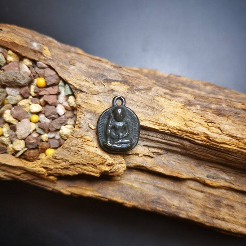 Amulet,Milarepa Pendant for Mala,Prayer Beads Accessories Gandhanra-ART