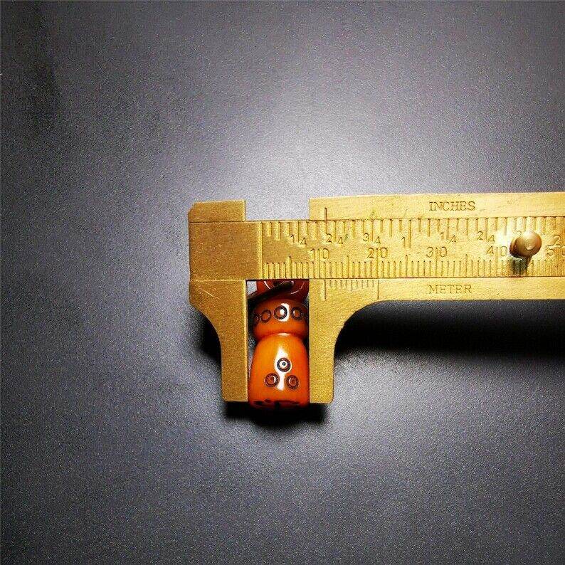 Yak Bone Carved Seal Amulet - Tibetan Buddhist amulet, view 9