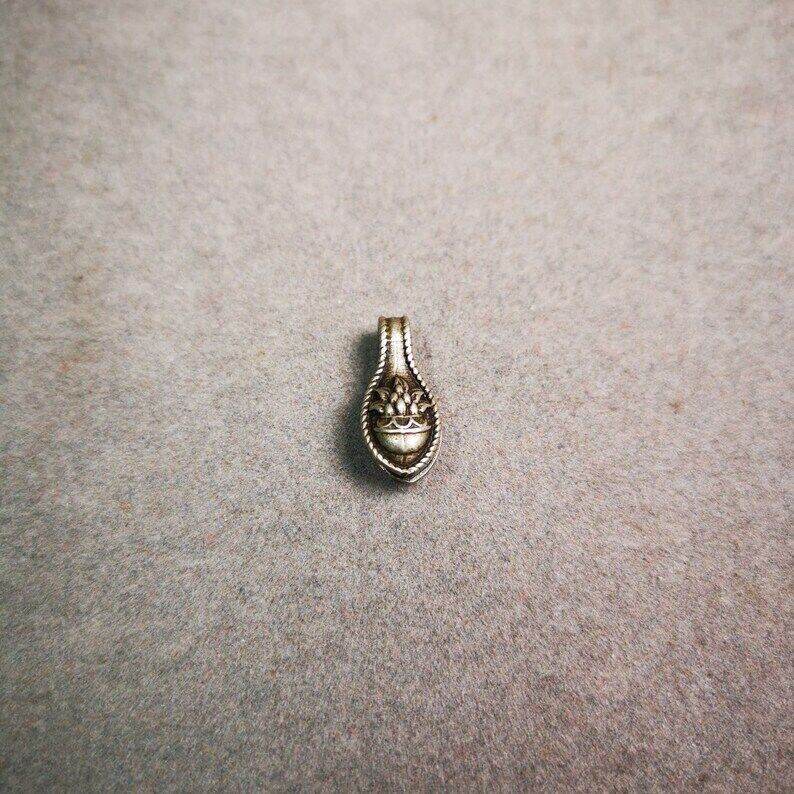 Mala Counter Clip - Tibetan Buddhist mala beads, view 11