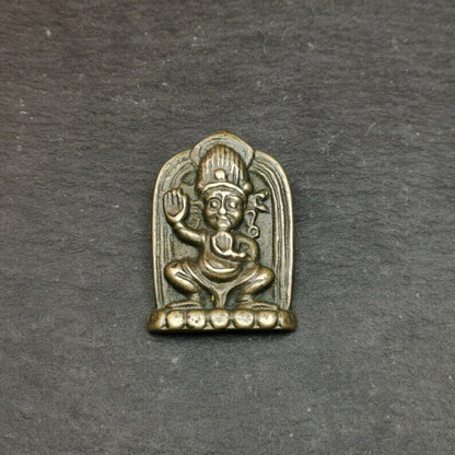 Vajrapani Amulet,Tibetan Buddhism Statue Badge,1.65"×1.14"