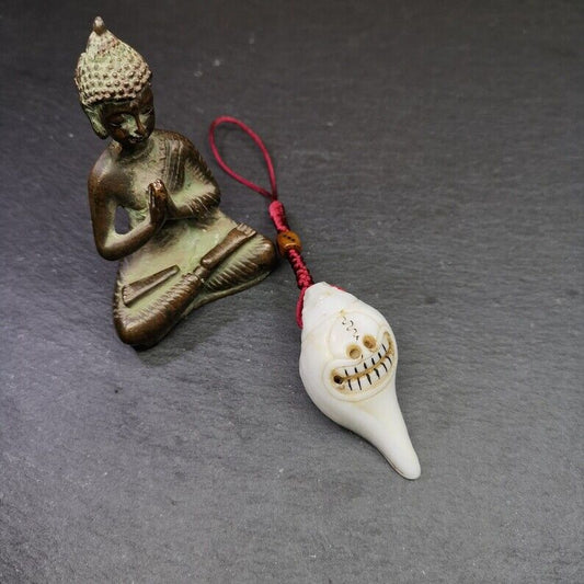 White Conch Shankha 2.36"×1.18"