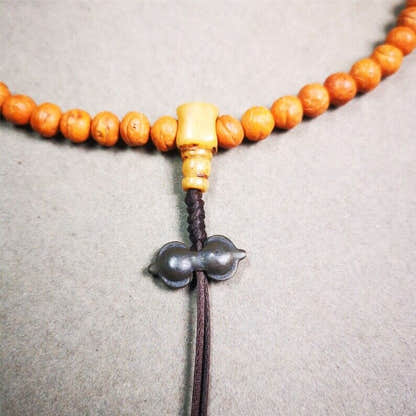 Amulet,Vajra Pendant for Mala,Bag Hanging,Prayer Bead,0.87" - Tibetan Buddhist mala beads, view 5
