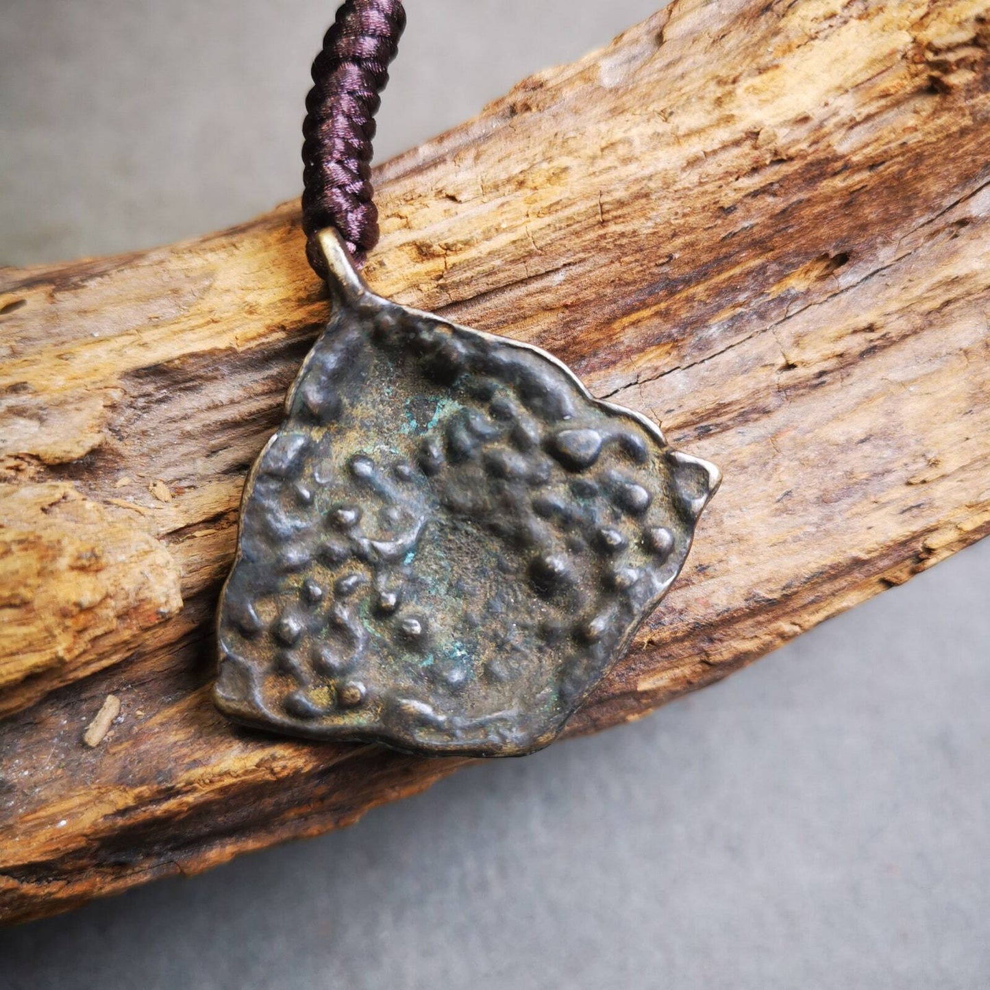 Buddhist Amulet, Vase and Golden Fish Badge,Thokcha