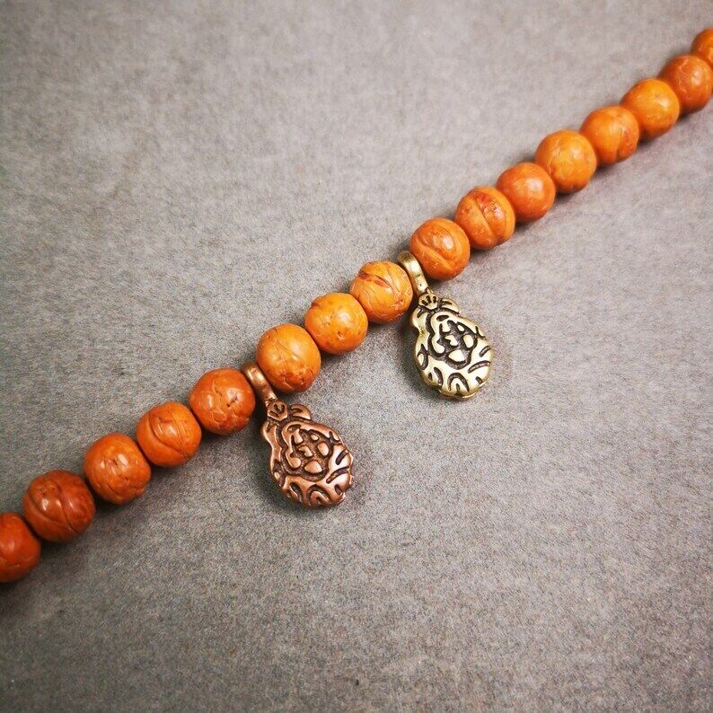 Buddhist Mala Counter Clip,Mani Jewel Bum Counter Clip for Prayer Beads