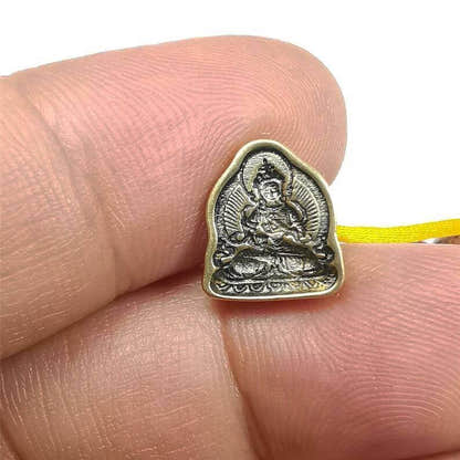 Mini Vajrasattva Tsa Tsa Mold Pendant - Tibetan Buddhist vajra, view 5