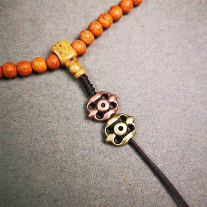 Amulet,Vajra Pendant for Mala,Bag Hanging,Prayer Bead Accessories - Tibetan Buddhist mala beads, view 4