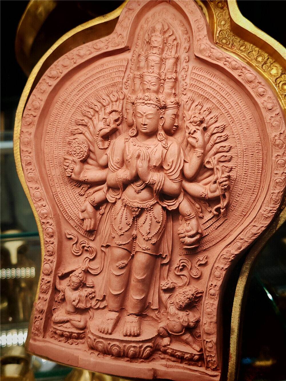 11 faces Avalokiteshvara Tsa Tsa Mold -11cm - Tibetan tsa tsa mold