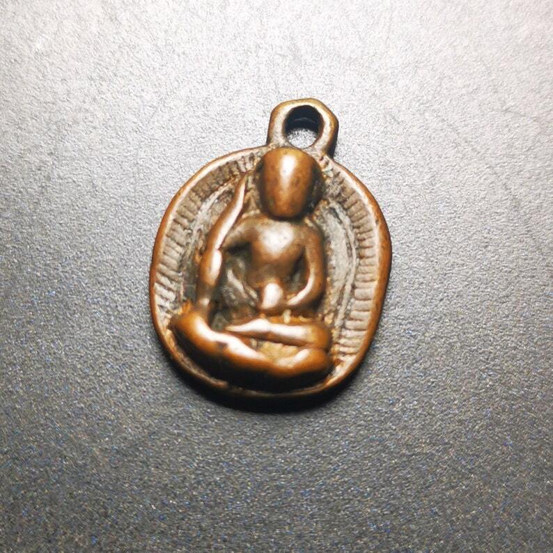 Amulet,Milarepa Pendant for Mala,Prayer Beads Accessories Gandhanra-ART