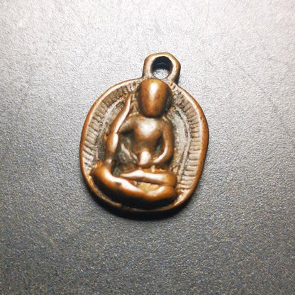 Amulet,Milarepa Pendant for Mala,Prayer Beads Accessories Gandhanra-ART