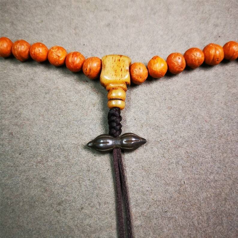 Amulet,Vajra Pendant for Mala,Bag Hanging,Prayer Bead