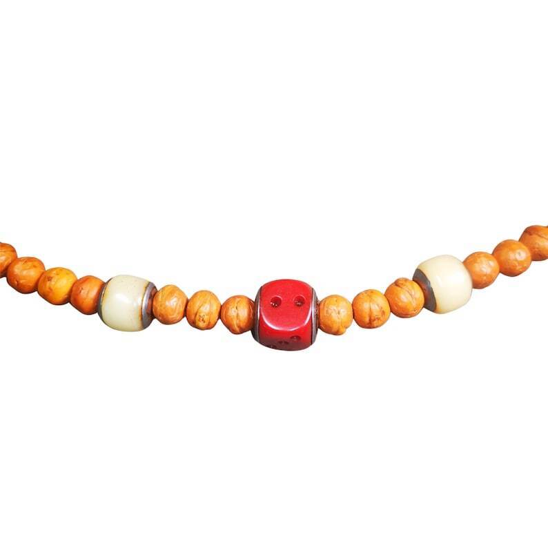 Mala Spacer Bead,Yak Bone Dice Marker Beads