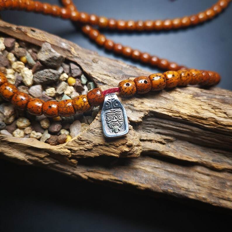 Mala Counter Clip,Drashi Lhamo - Tibetan Buddhist mala beads, view 4