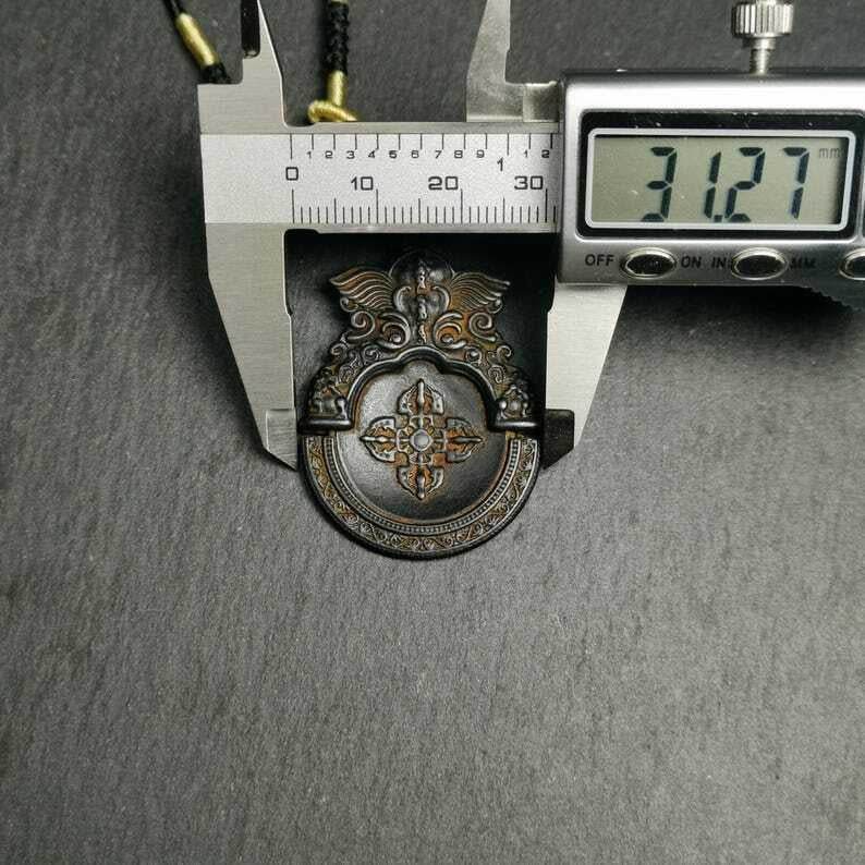 Vajra Amulet - Thokcha Pendant - Tibetan Buddhist amulet, view 7