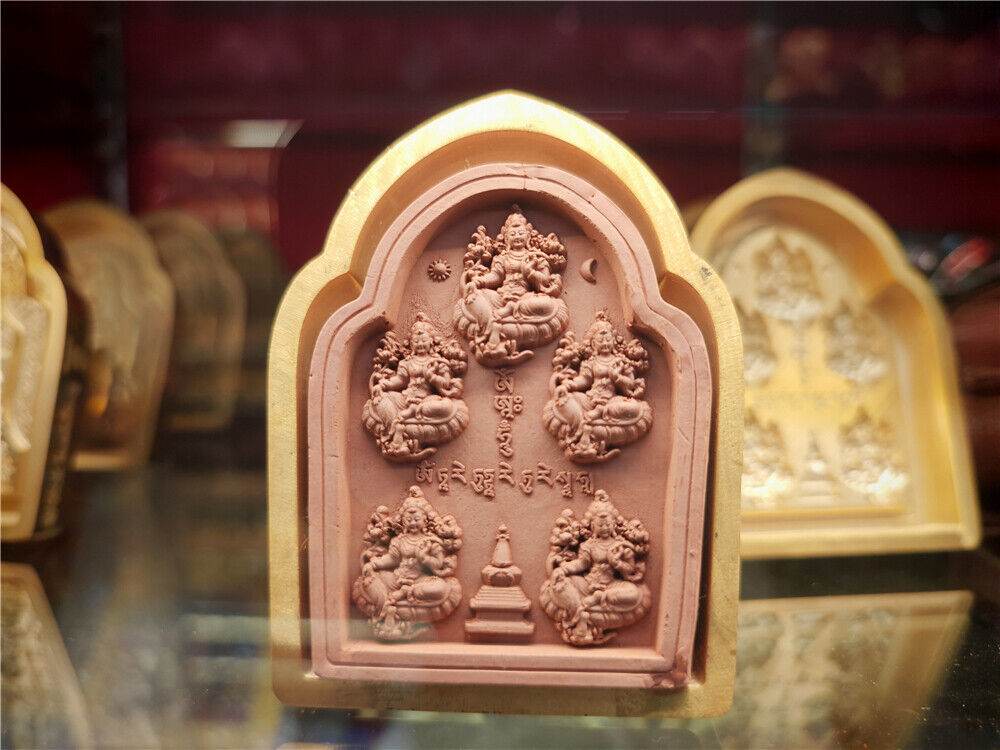 5 Green Taras Tsa Tsa Mold - Tibetan tsa tsa mold