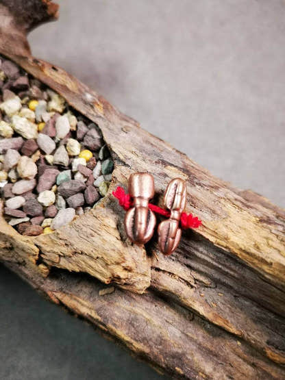 Amulet Pendant,Mini Vajra and Dorje Bell, Mala Accessories - Tibetan Buddhist mala beads, detailed view