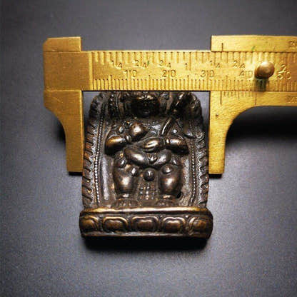 Buddhist Statue,Original Mahakala,Made of Thokcha - Tibetan Buddhist statue, view 7