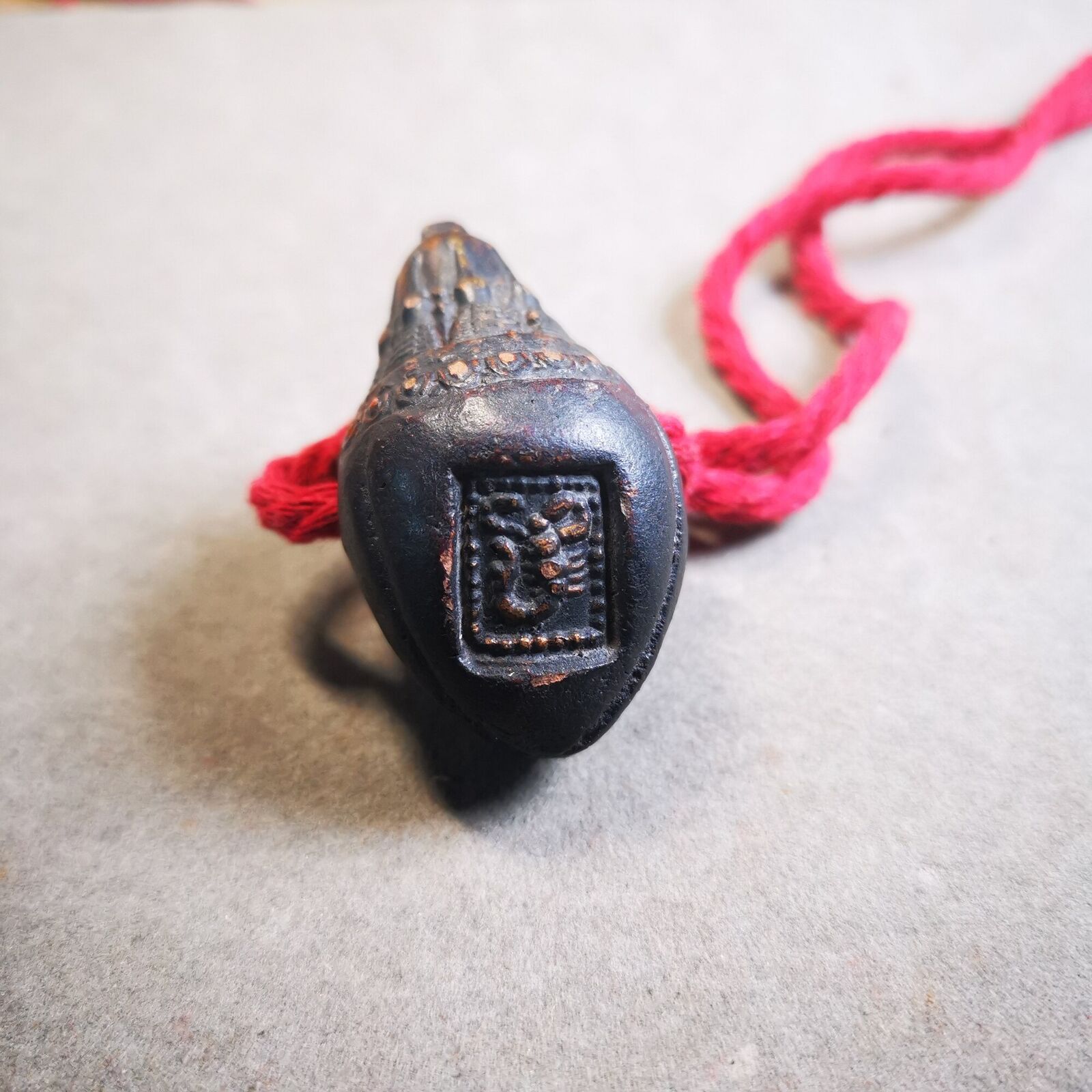 Gandhanra Old Tibetan Niang La Tsa Tsa Statue,Stupa Amulet,Pagoda,Scorpion Stamp