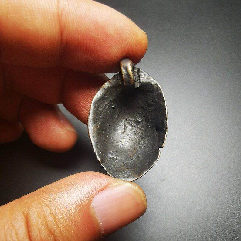 Buddhist Amulet,Shri Devi Amulet,Drashi Lhamo Pendant - Tibetan Buddhist amulet, view 8