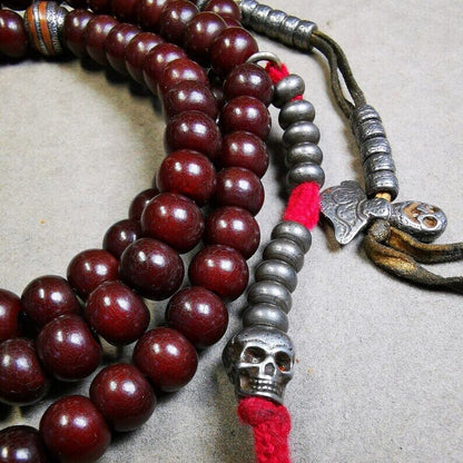 108 10mm Bodhi Root Mala 35.4"