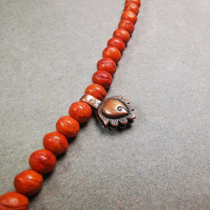 Buddhist Mala Counter Clip,Shankha Bum Counter Clip for Prayer Beads