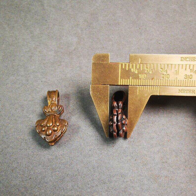 Mala Counter Clip - Tibetan Buddhist mala beads, view 9