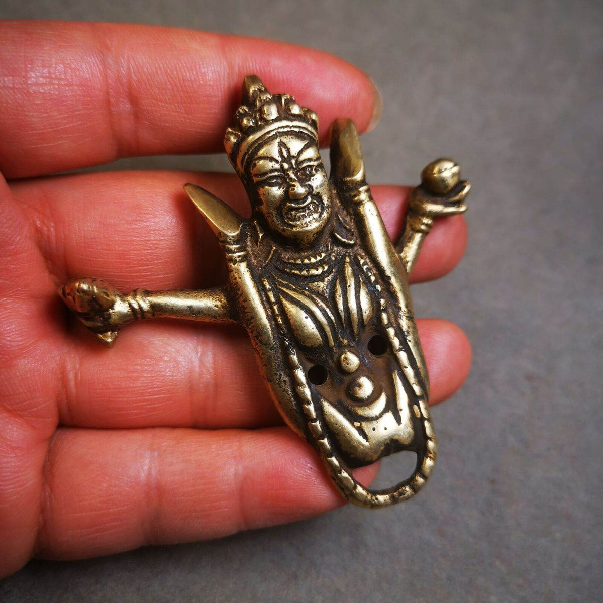 Buddha Statue,Sukhasiddhi Dakini - Tibetan Buddhist statue, size reference
