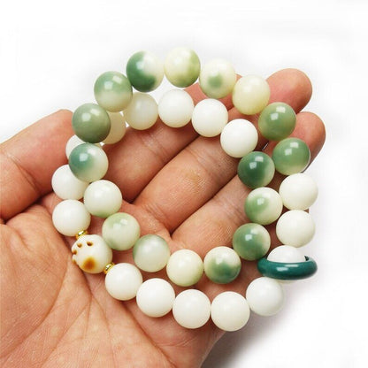 Wrist Mala, Bracelet Prayer Bead 16" Length