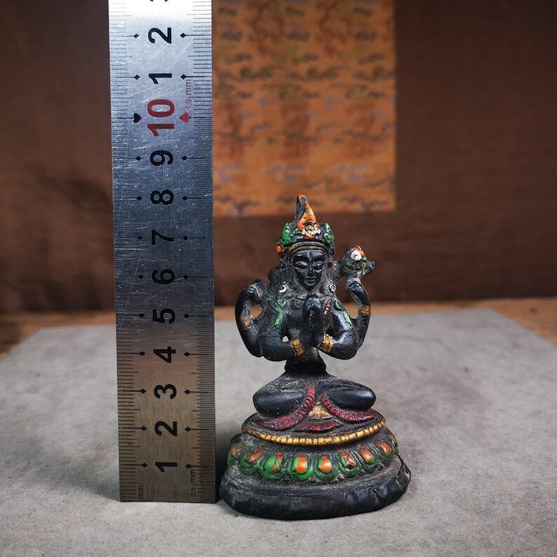 Gandhanra Antique Tibetan Buddha Statue,Chenrezig,Padmapani, Avalokitesvara