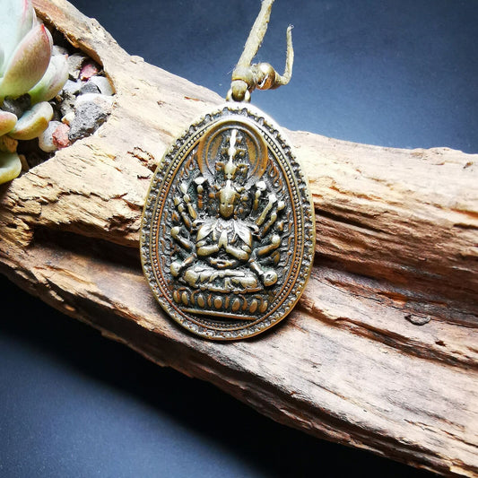 Amulet,Avalokitesvara,Padmapani,Kuanyin Pendant