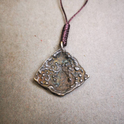 Buddhist Amulet, Vase and Golden Fish Badge,Thokcha